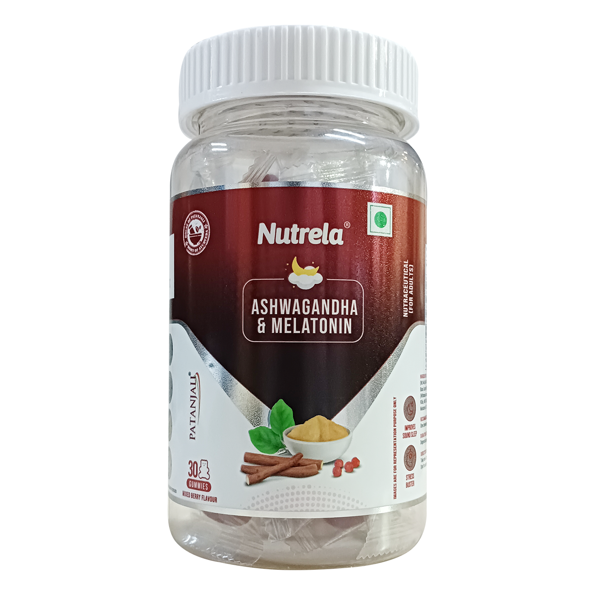 NUT.MEL+ASHW.GUMMIES-MIX.BER FLV
