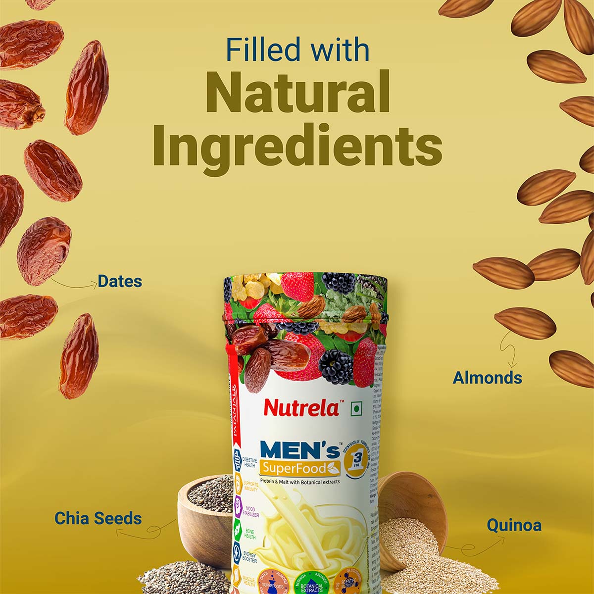 PATANJALI NUTRELA MEN''S SUPERFOOD