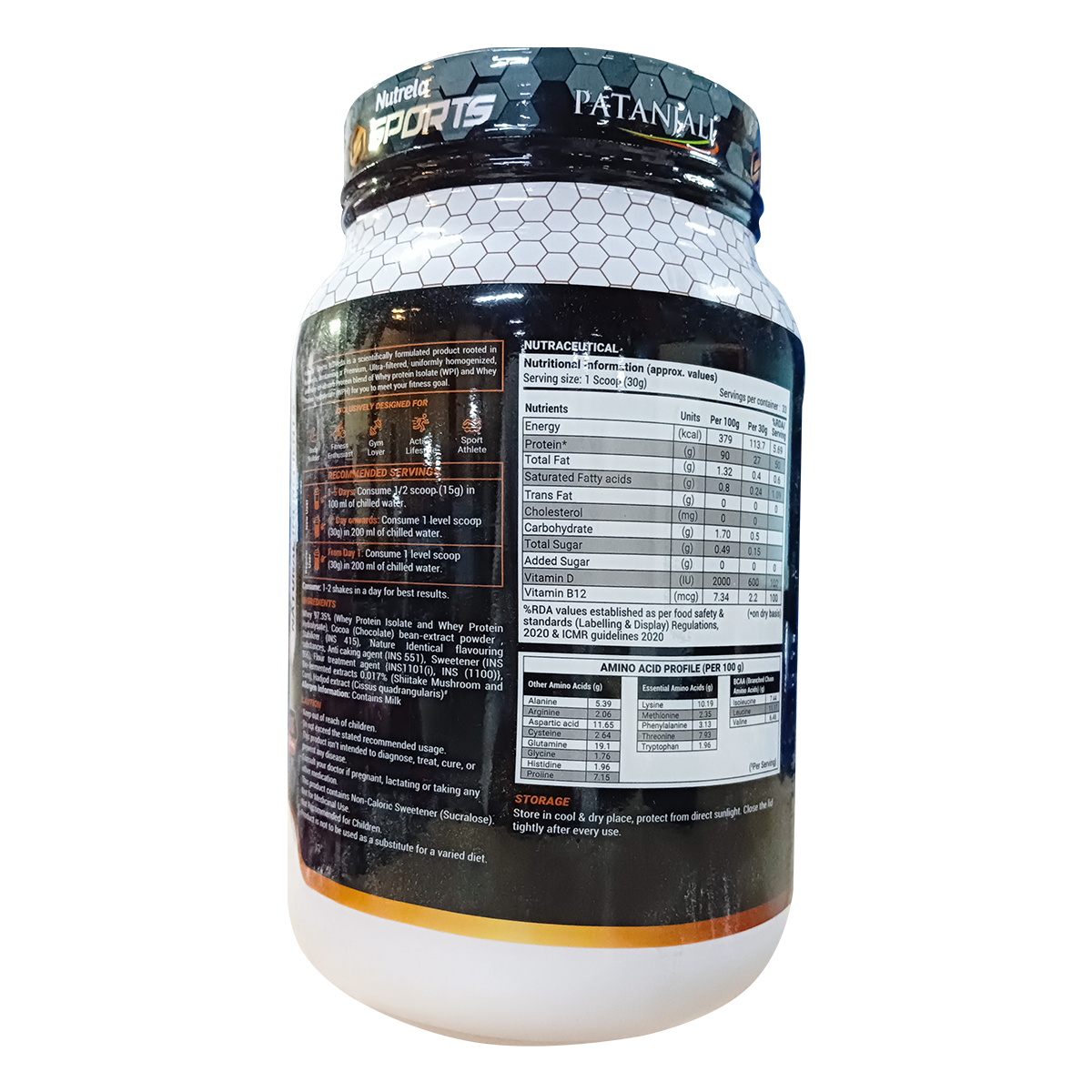 PAT.NUT.SPO ISOVEDA (CHOC-IRISH)-1KG