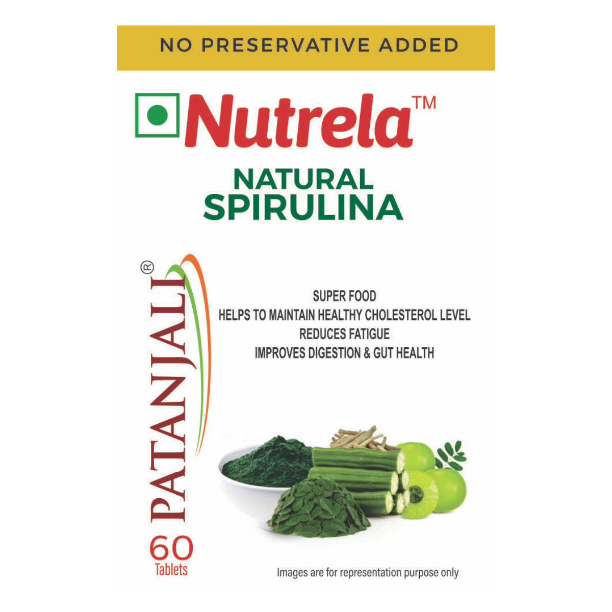 PAT NUTRELA SPIRULINA NATURAL
