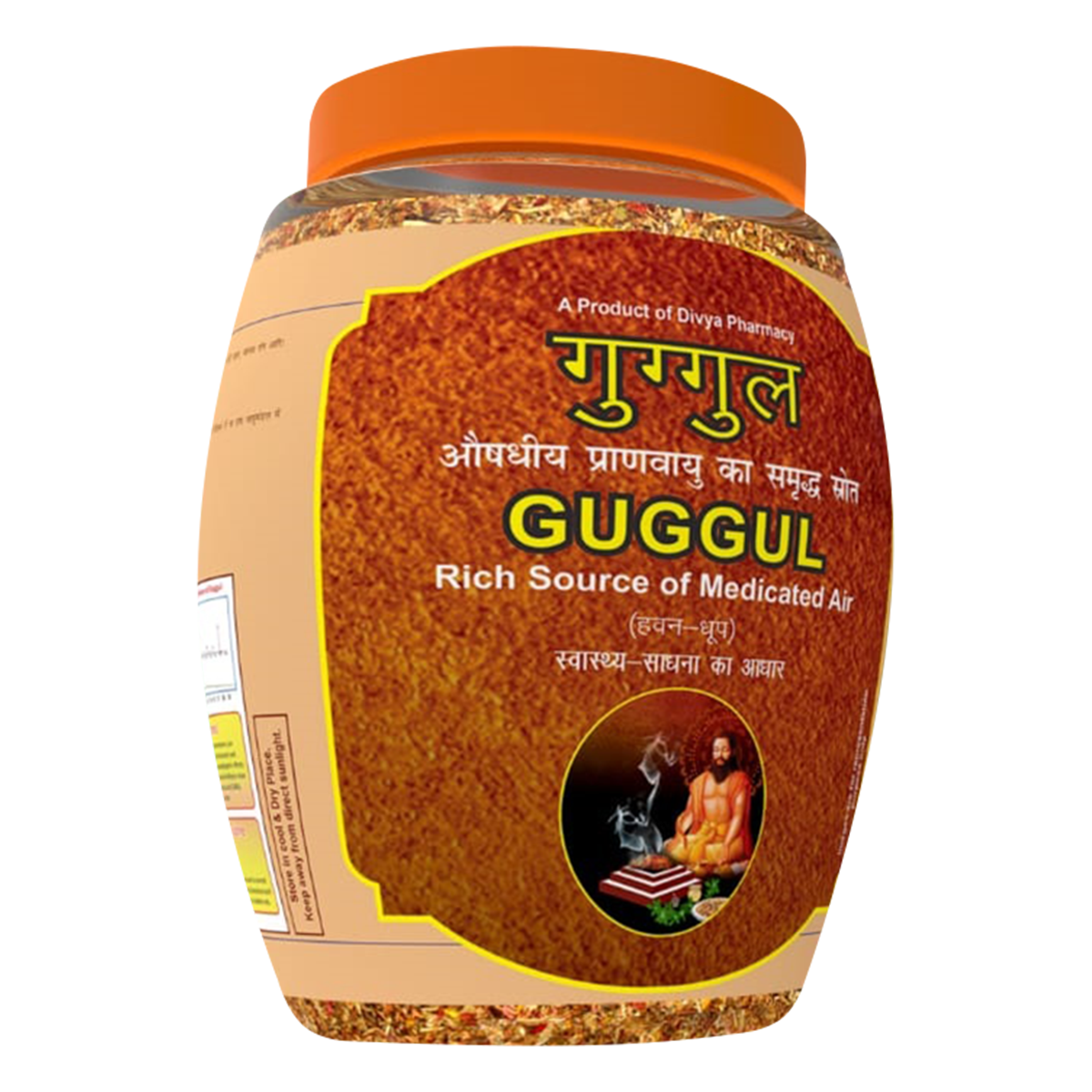DIVYA GUGGUL HAVAN DHOOP250GM JAR