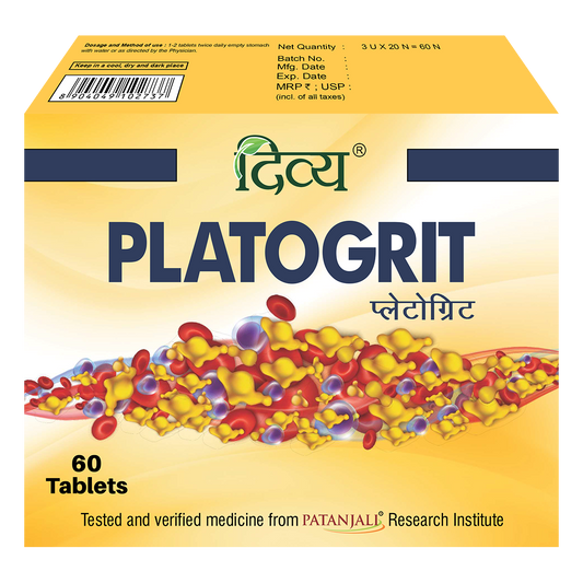 DIVYA PLATOGRIT 3 U X 20 N