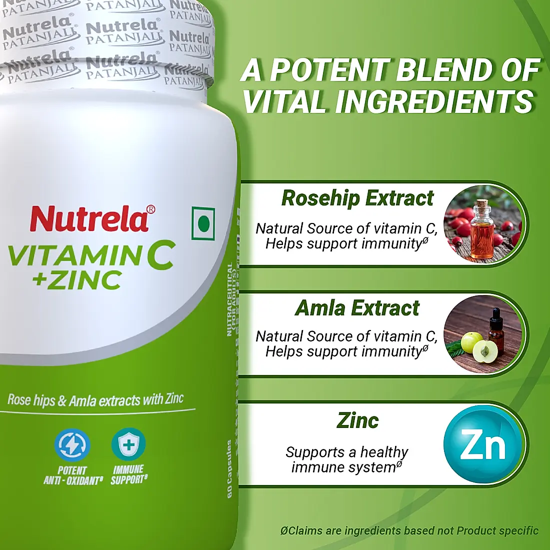 PAT NUTRELA NATURAL VIT C plus ZINC