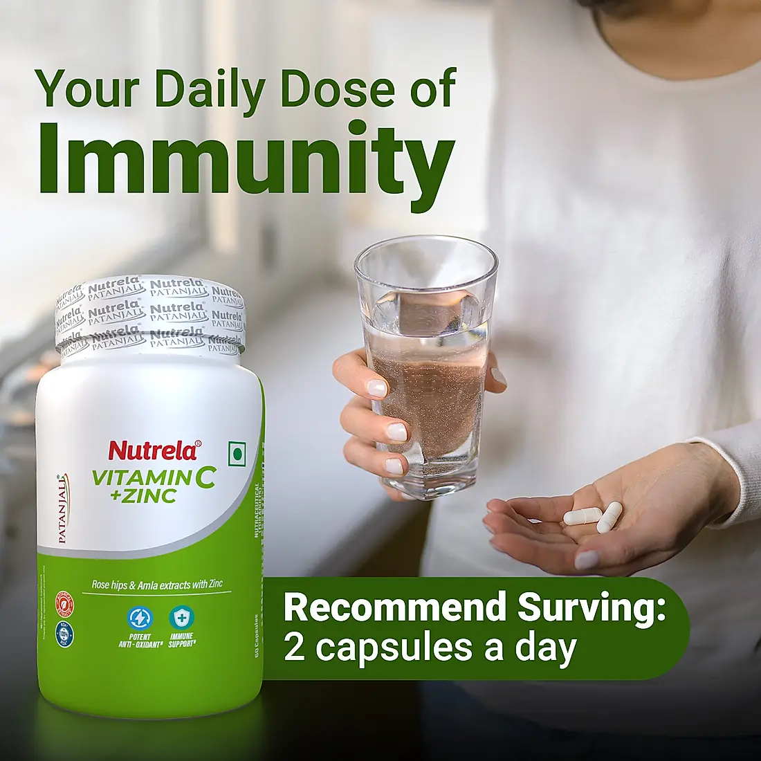 PAT NUTRELA NATURAL VIT C plus ZINC