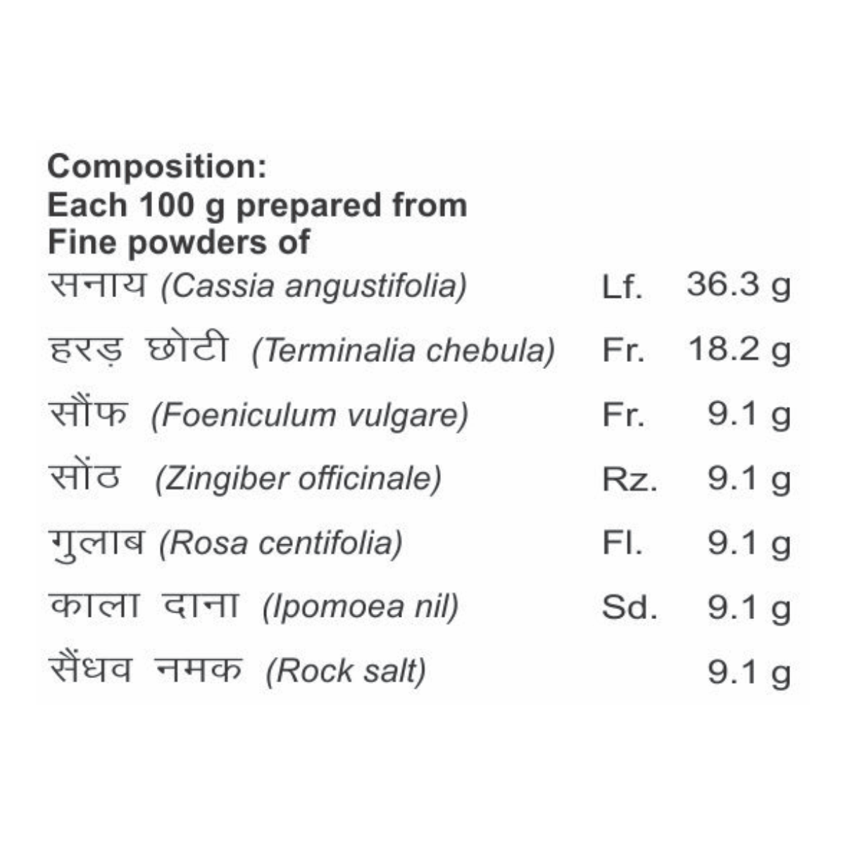 Divya Churna 100 Gm
