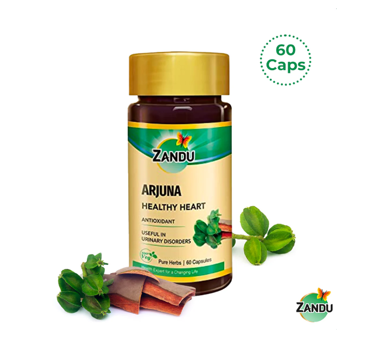Zandu Arjuna Capsule-Ayurved Essentials
