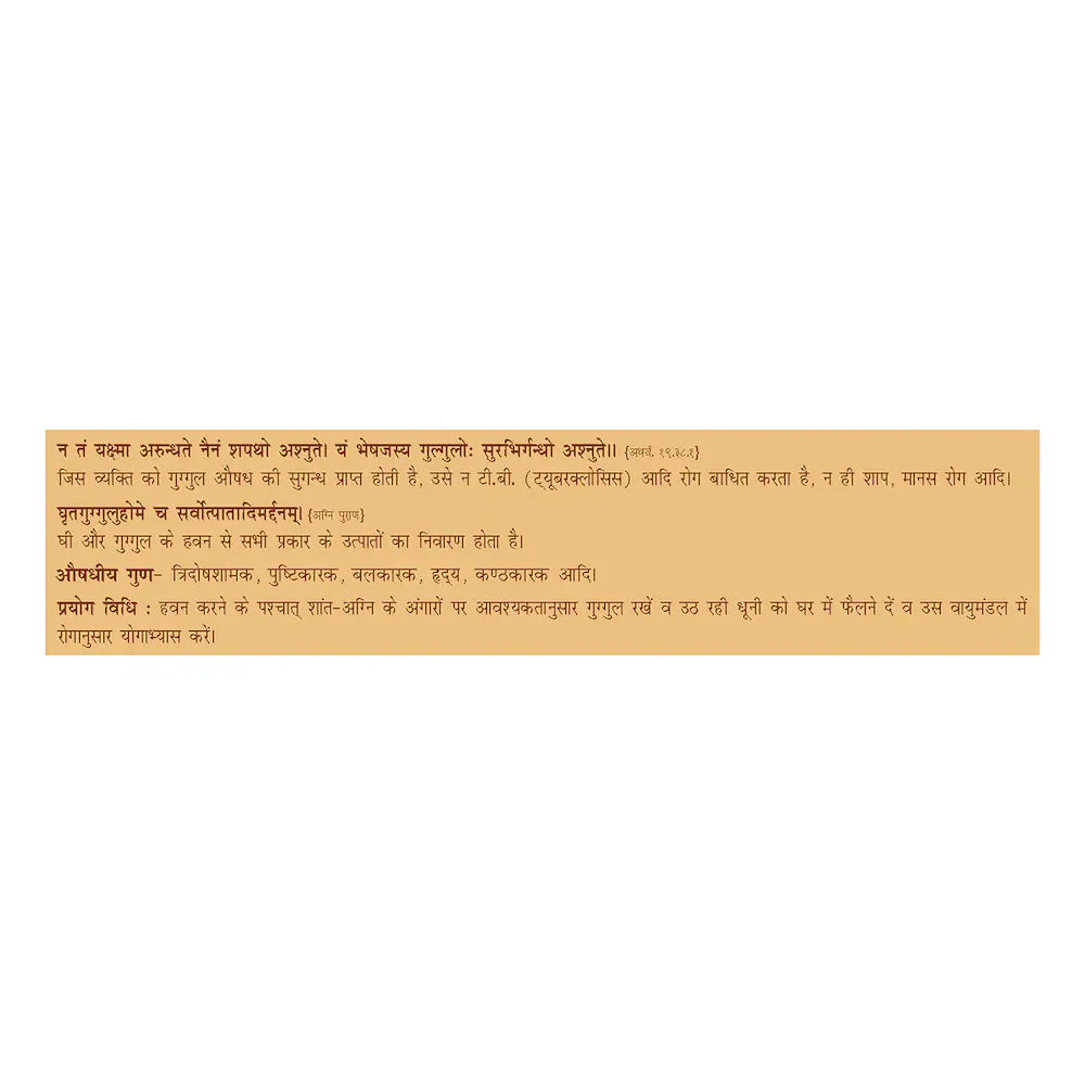 DIVYA GUGGUL HAVAN DHOOP250GM JAR
