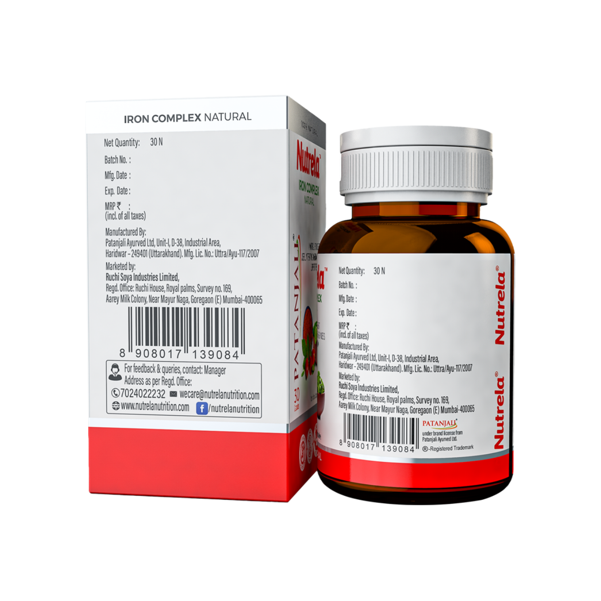PAT NUTRELA IRON COMPLEX NATURAL CAPSULE