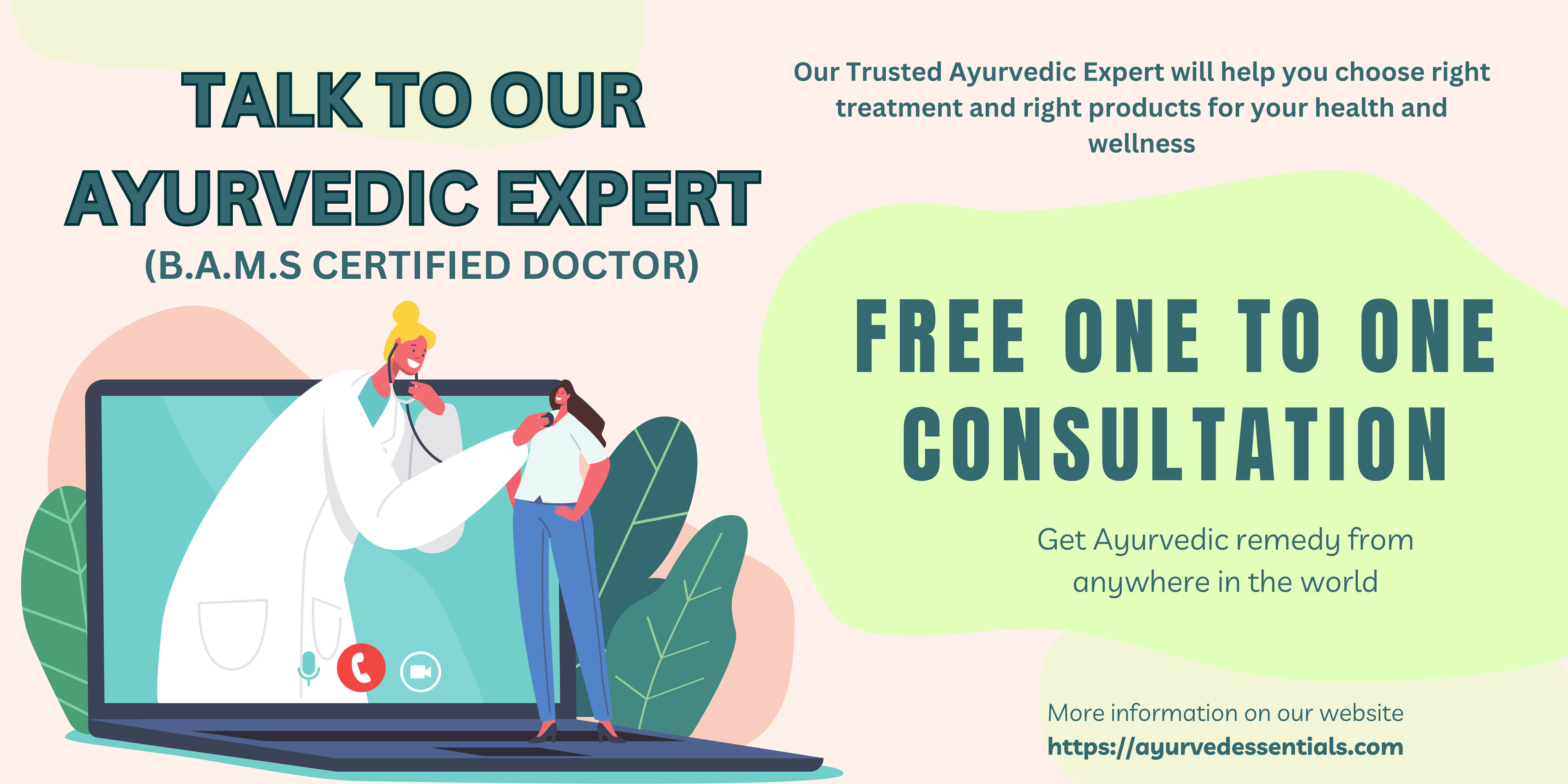 Certified Doctor consulation by Ayurved Essentials