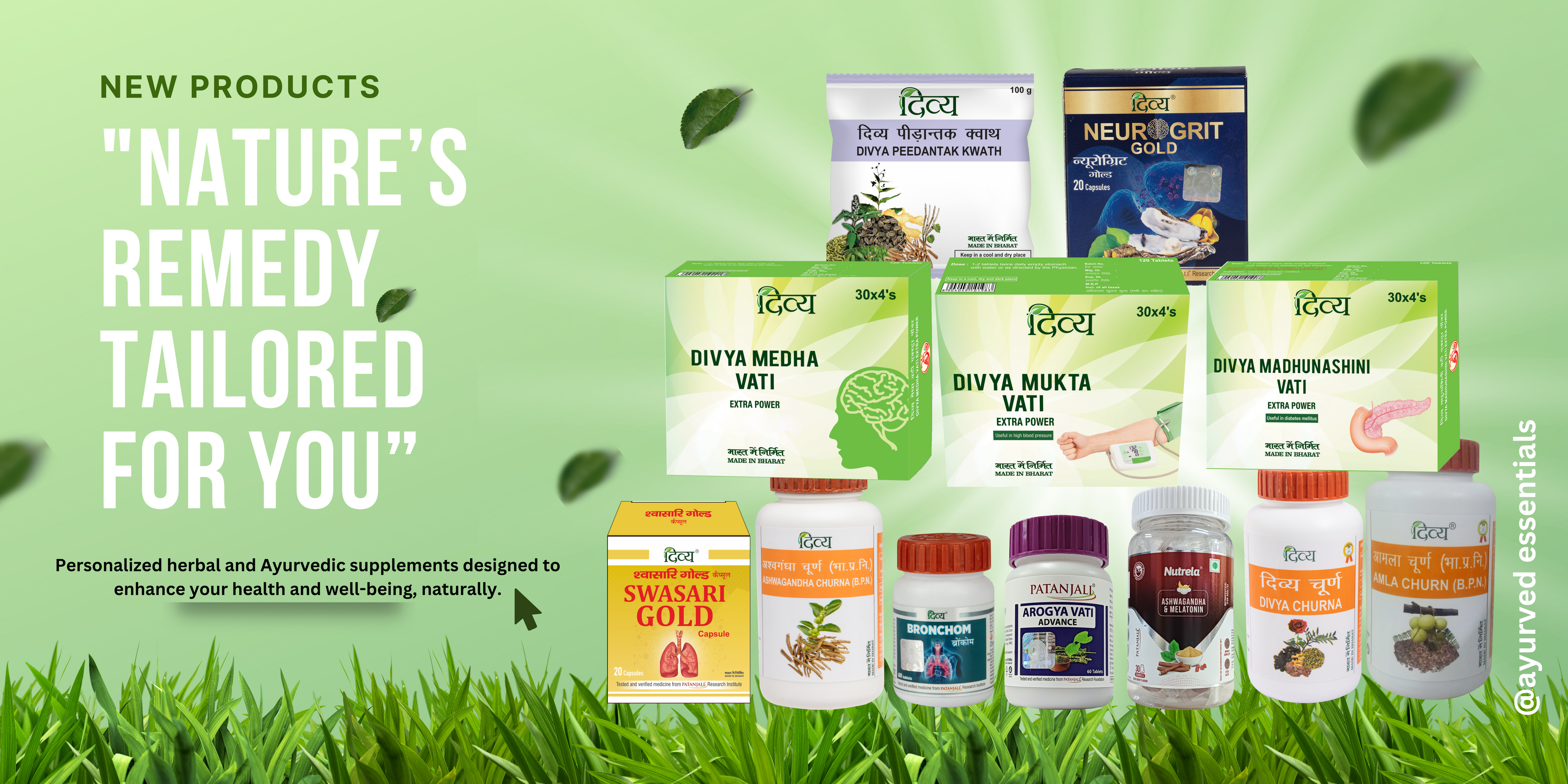 Hero banner for Ayurved Essentials