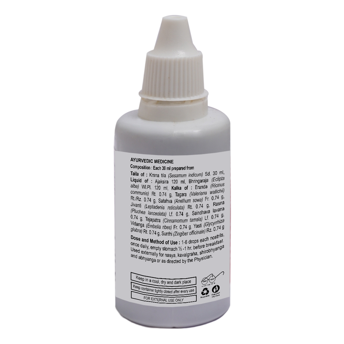 SADBINDU TAILA 30 ML